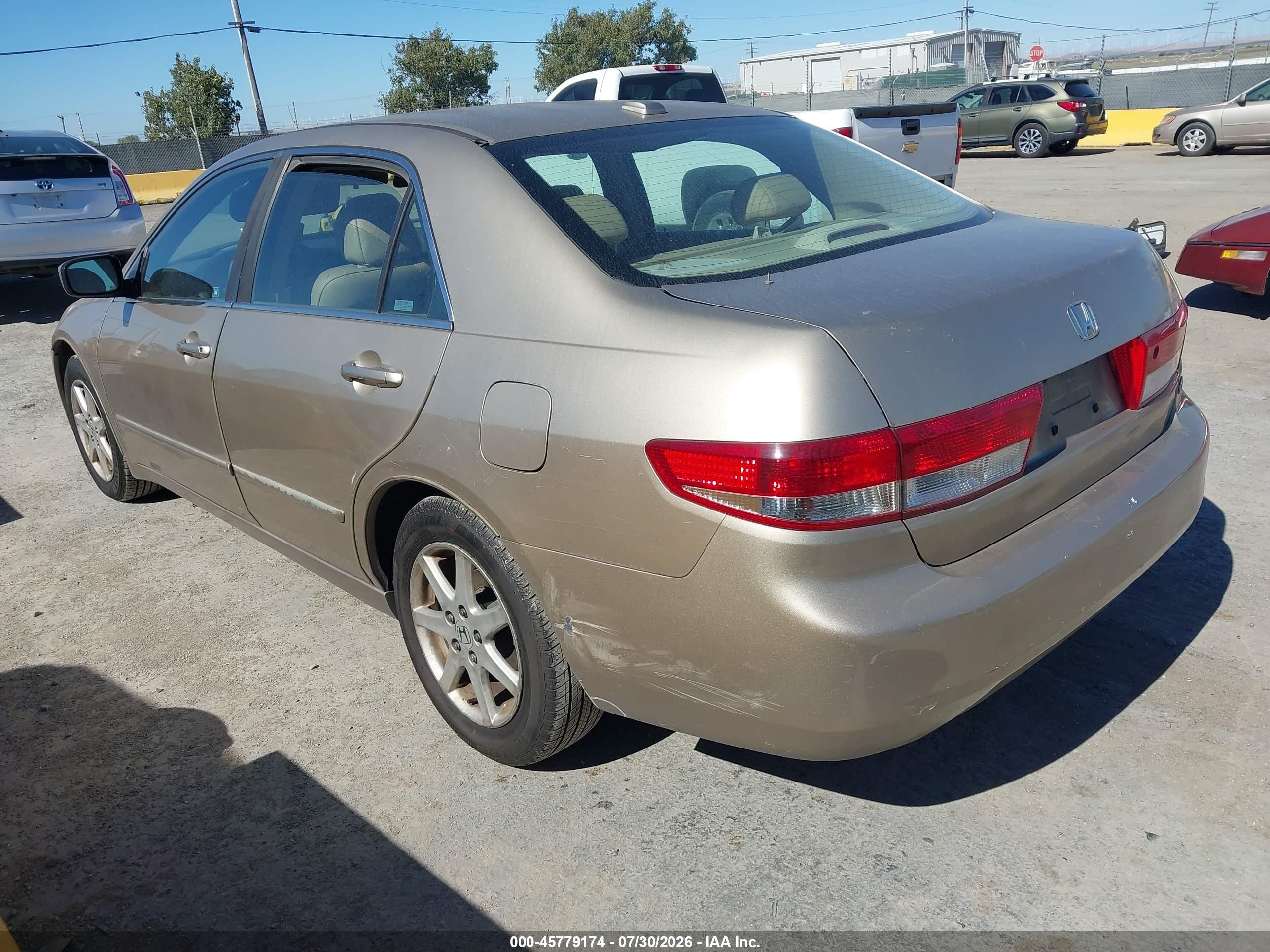 2004 Honda Accord 3.0 Ex Золотой vin: 1HGCM66584A030825