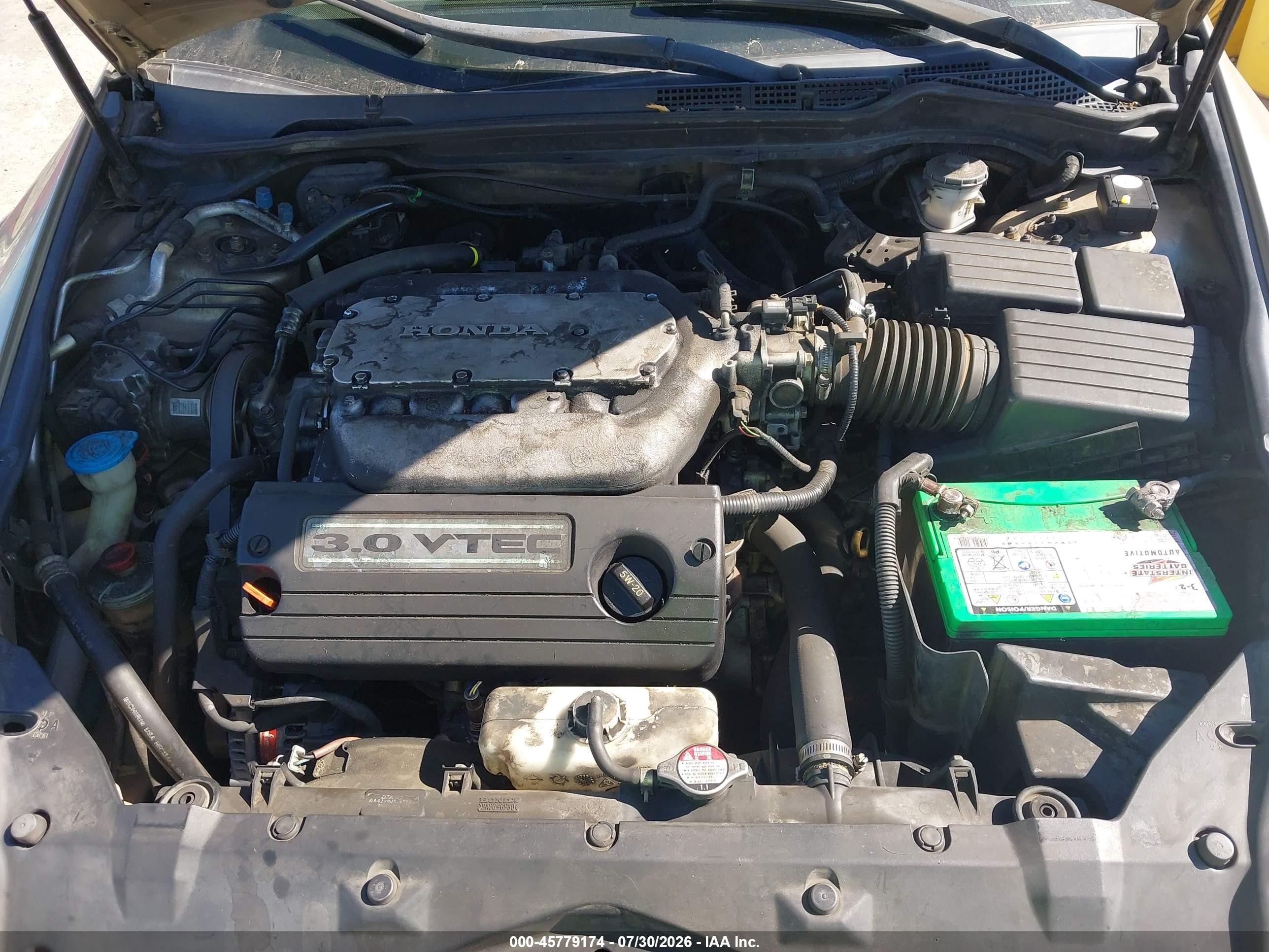 2004 Honda Accord 3.0 Ex Золотой vin: 1HGCM66584A030825