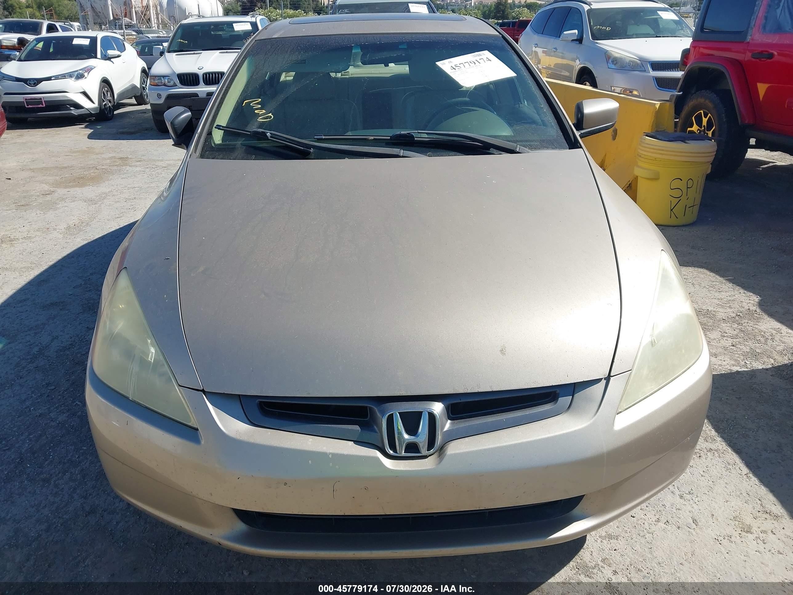 2004 Honda Accord 3.0 Ex Золотой vin: 1HGCM66584A030825