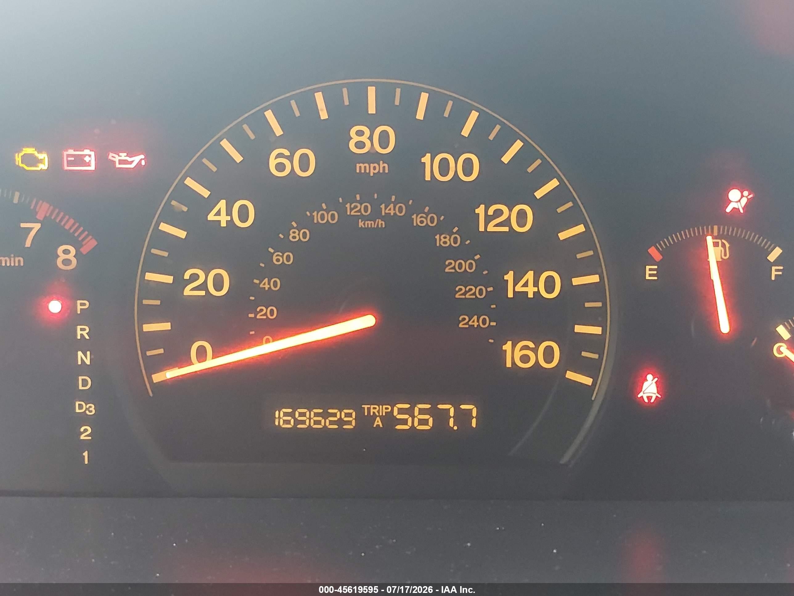2004 Honda Accord 3.0 Ex Серый vin: 1HGCM66584A052923