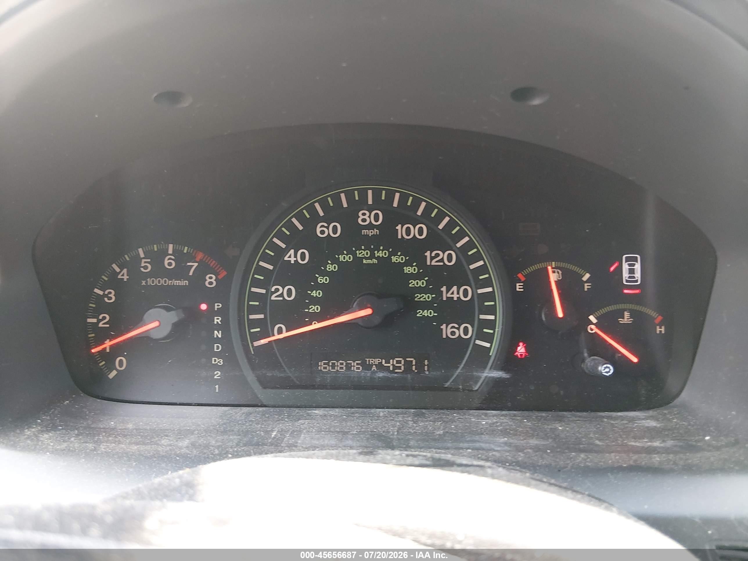 2004 Honda Accord 3.0 Ex Blue vin: 1HGCM66584A073626