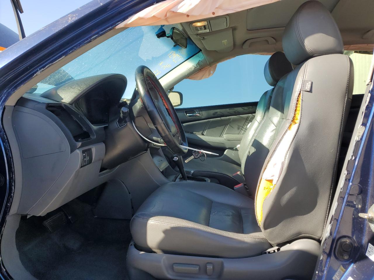 2004 Honda Accord Ex Blue vin: 1HGCM66584A089423