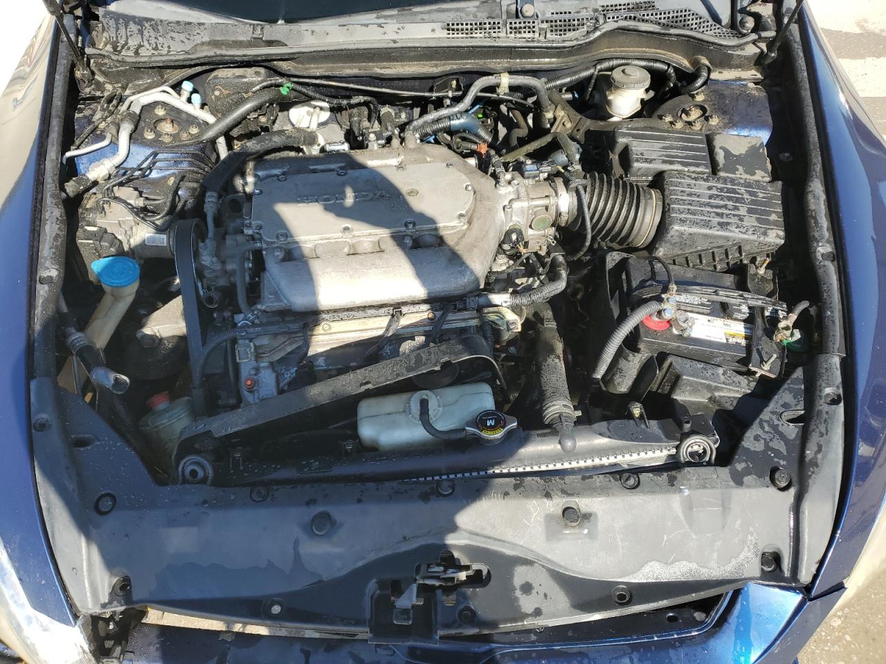 2004 Honda Accord Ex Blue vin: 1HGCM66584A089423