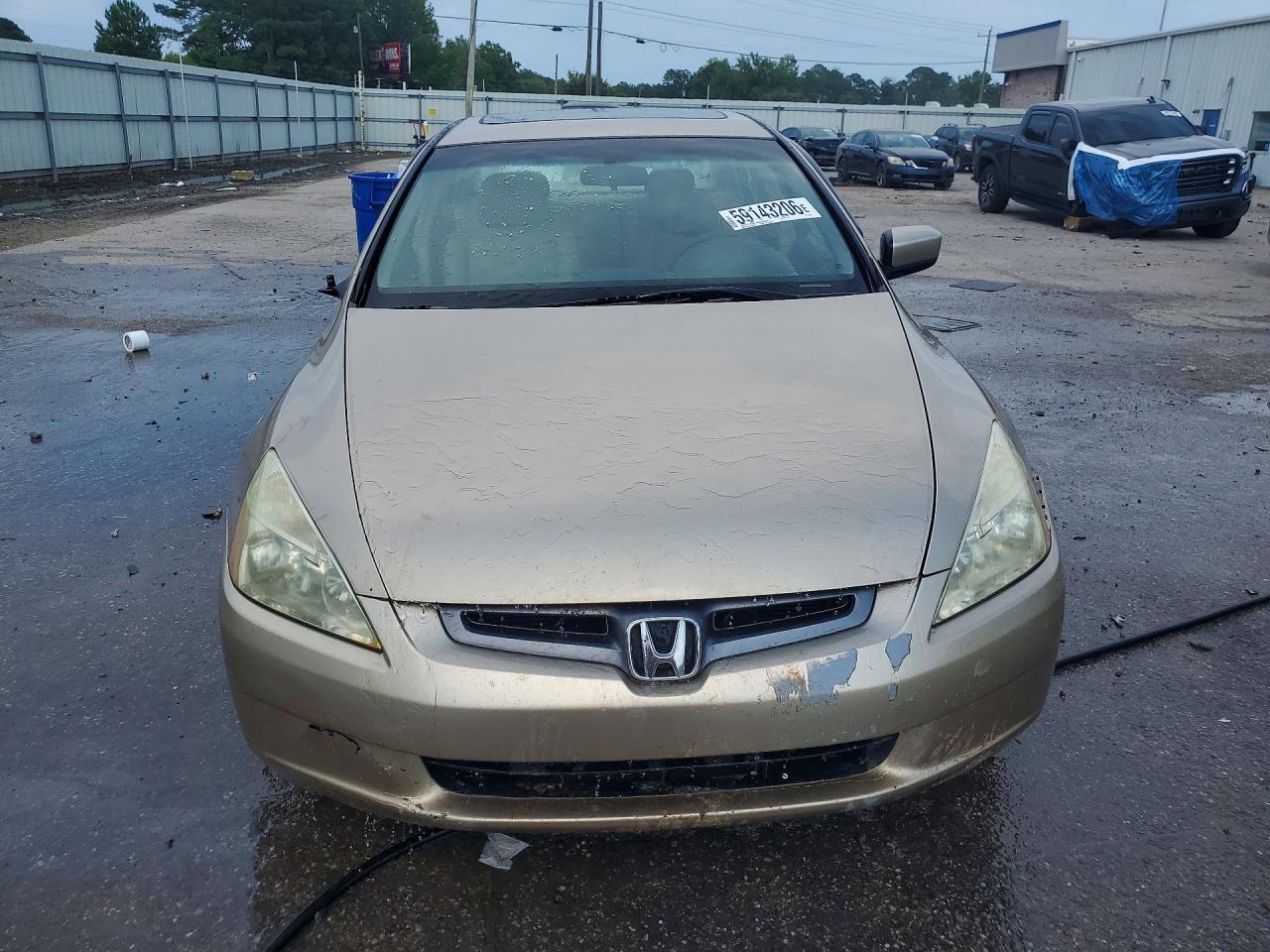 2004 Honda Accord Ex Золотой vin: 1HGCM66584A091706