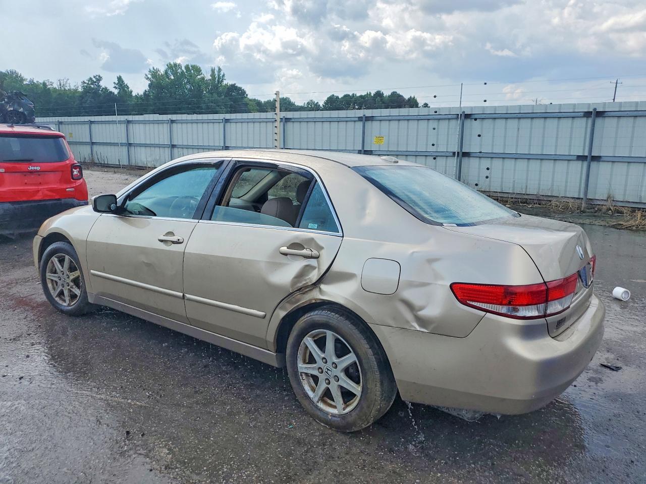 2004 Honda Accord Ex Золотой vin: 1HGCM66584A091706