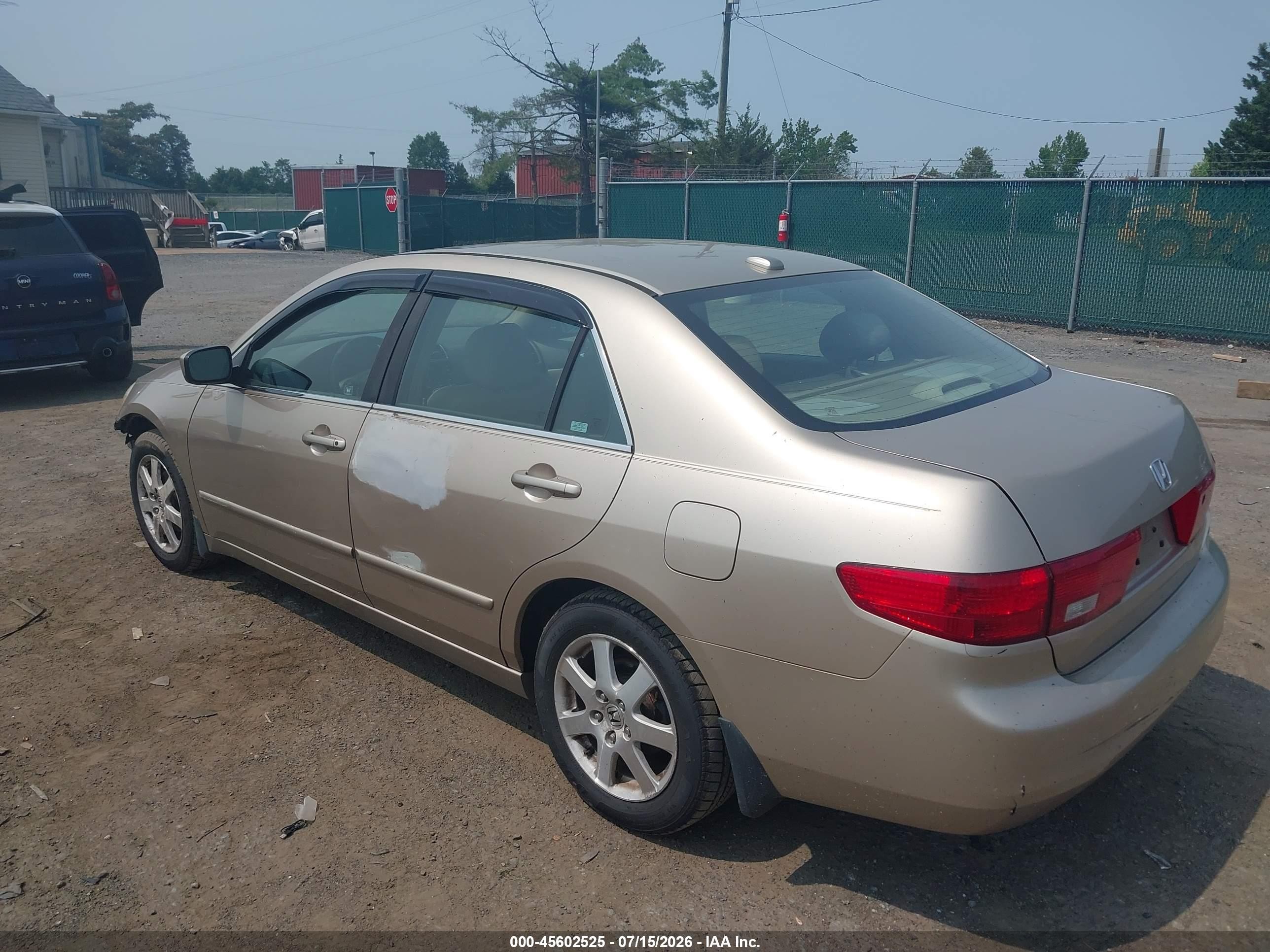 2005 Honda Accord 3.0 Ex Champagne vin: 1HGCM66585A010284