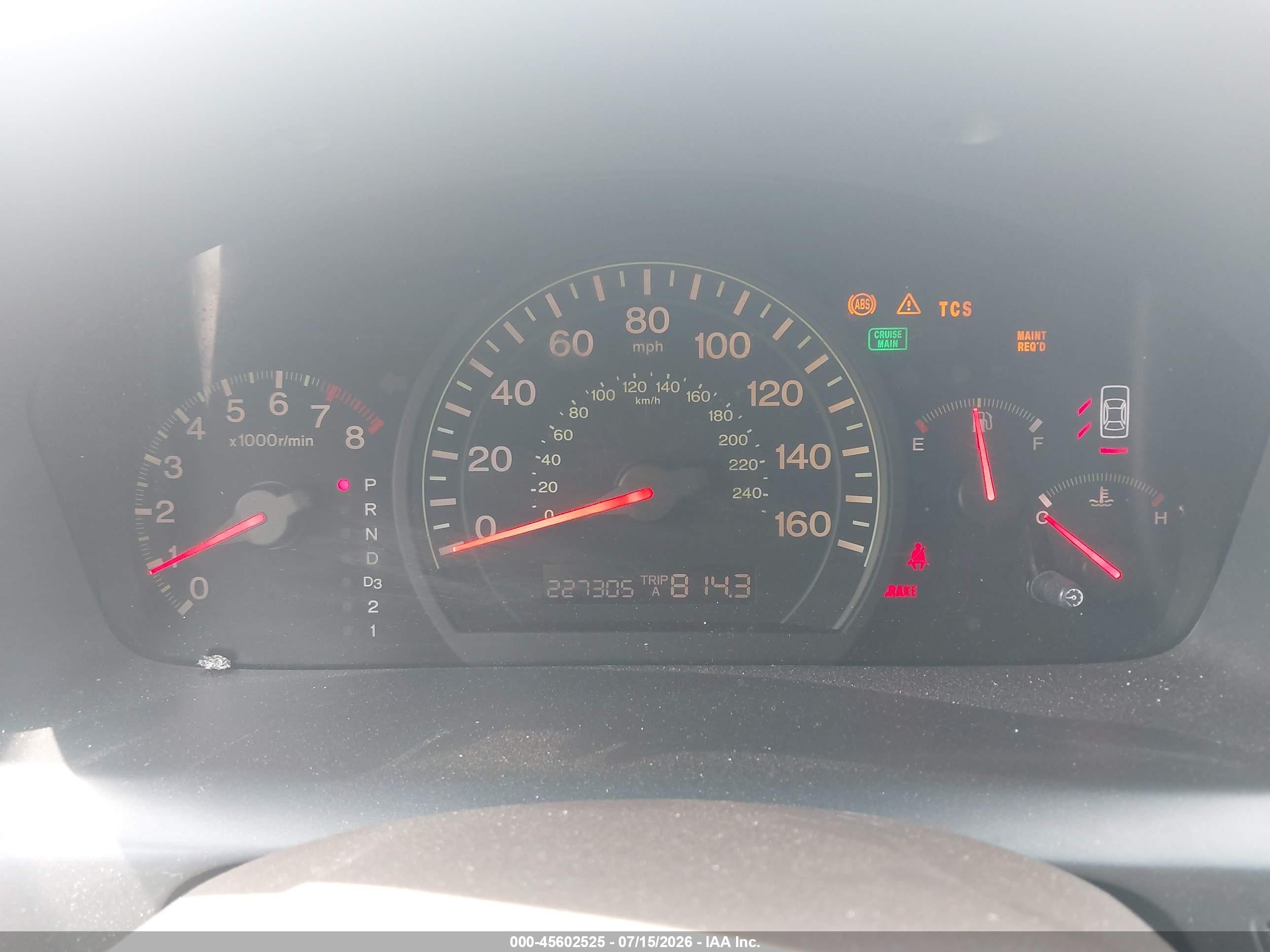 2005 Honda Accord 3.0 Ex Champagne vin: 1HGCM66585A010284