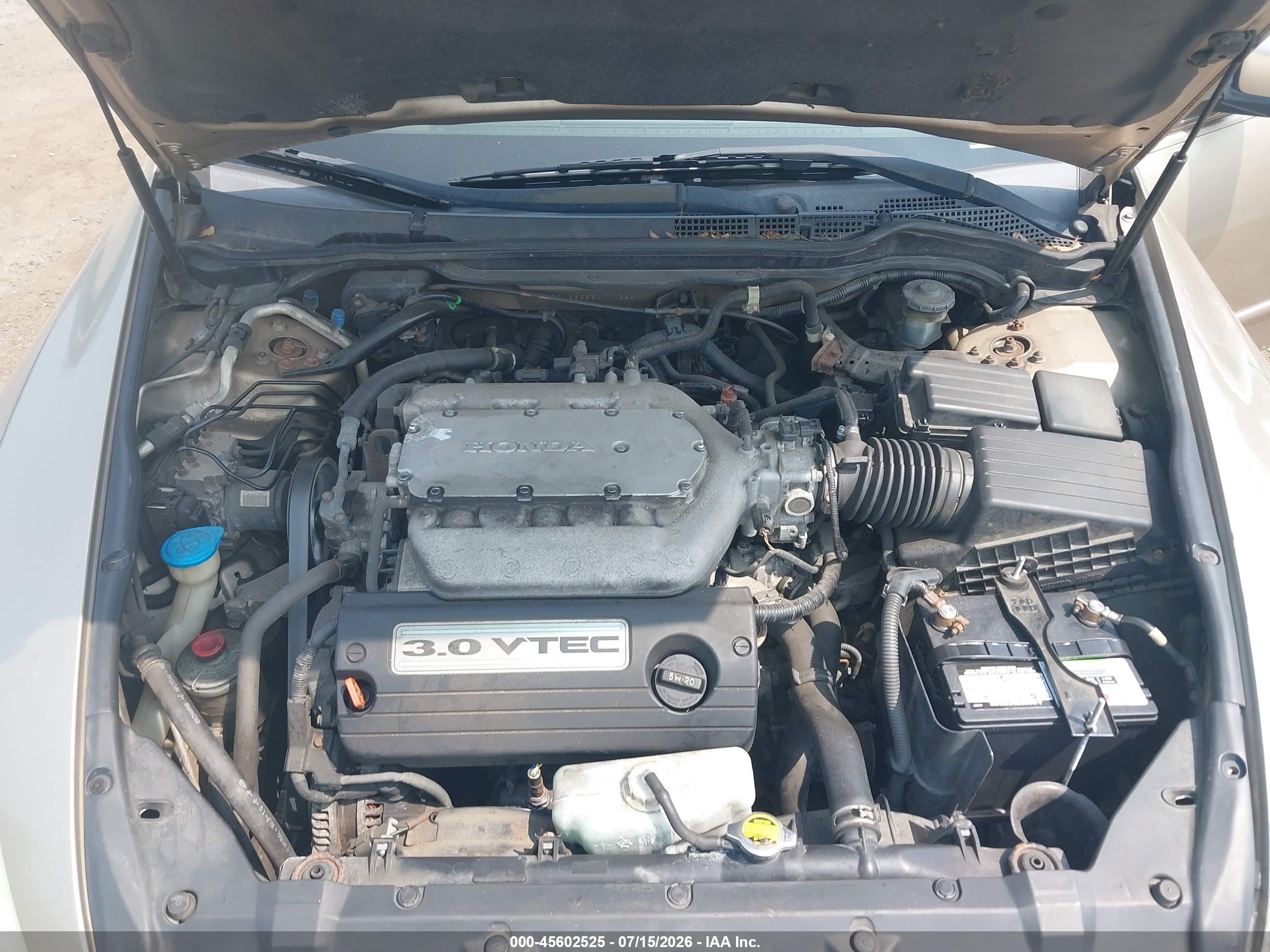 2005 Honda Accord 3.0 Ex Champagne vin: 1HGCM66585A010284