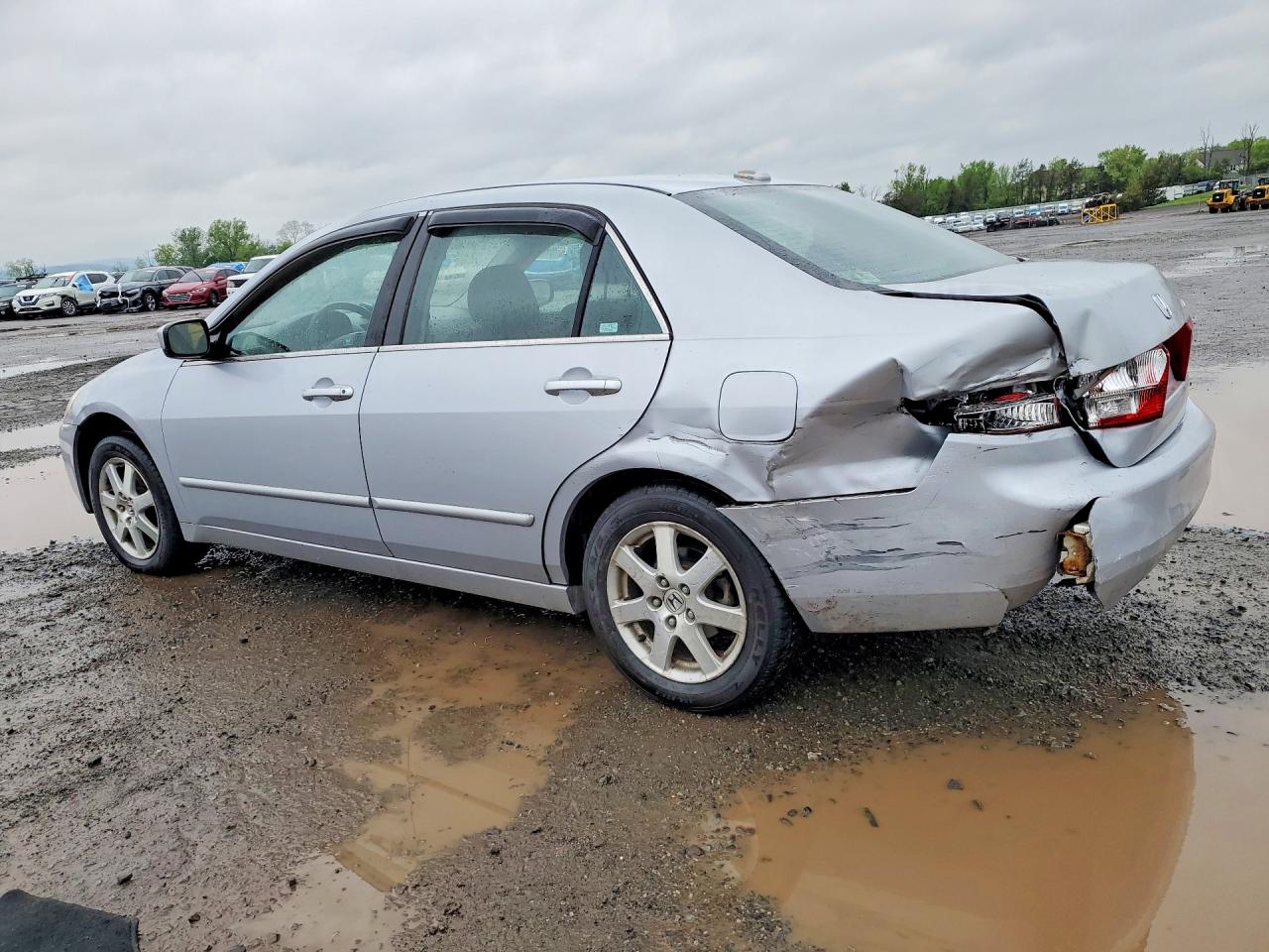 2005 Honda Accord Ex Silver vin: 1HGCM66585A010561
