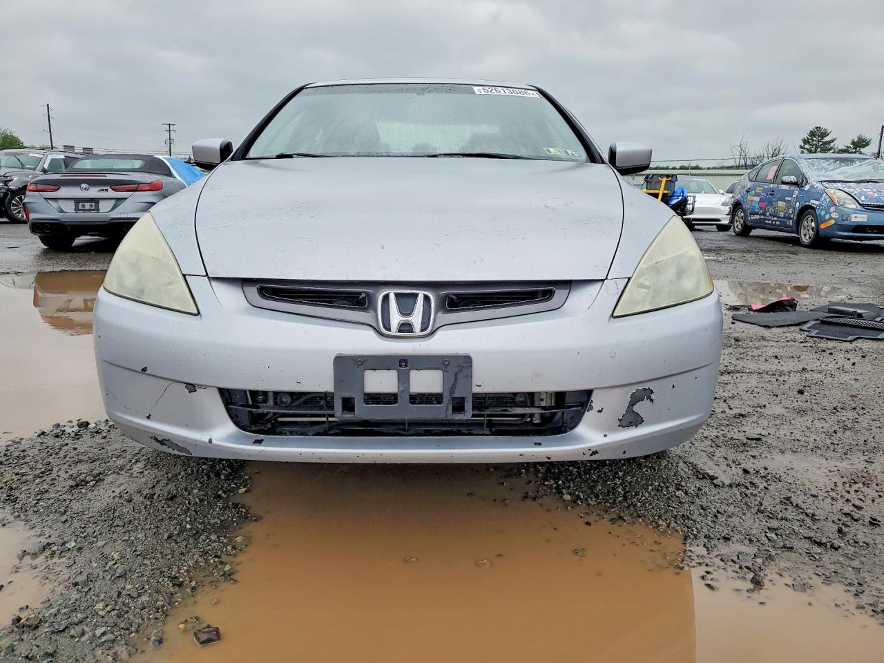 2005 Honda Accord Ex Silver vin: 1HGCM66585A010561
