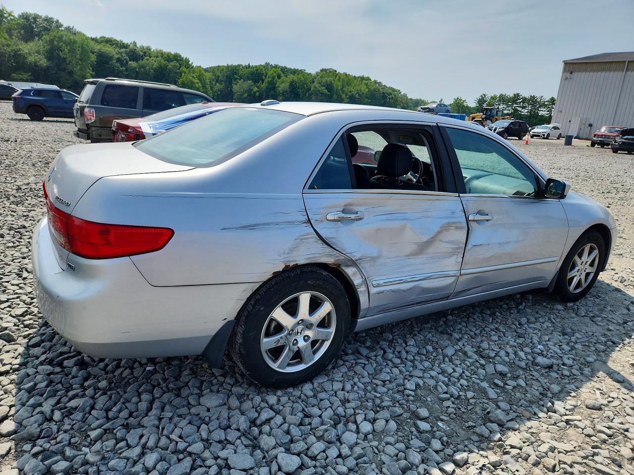 2005 Honda Accord Ex Серебряный vin: 1HGCM66585A023469