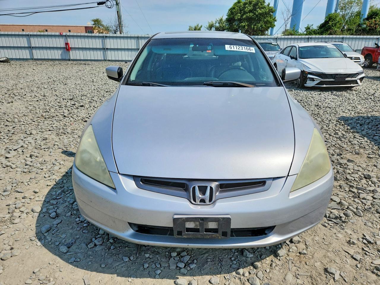 2005 Honda Accord Ex Серебряный vin: 1HGCM66585A023469