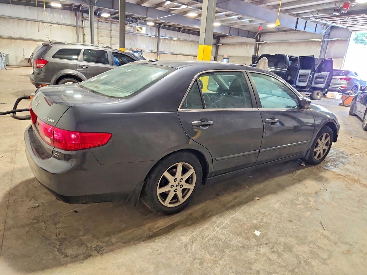 2005 Honda Accord Ex Gray vin: 1HGCM66585A029708