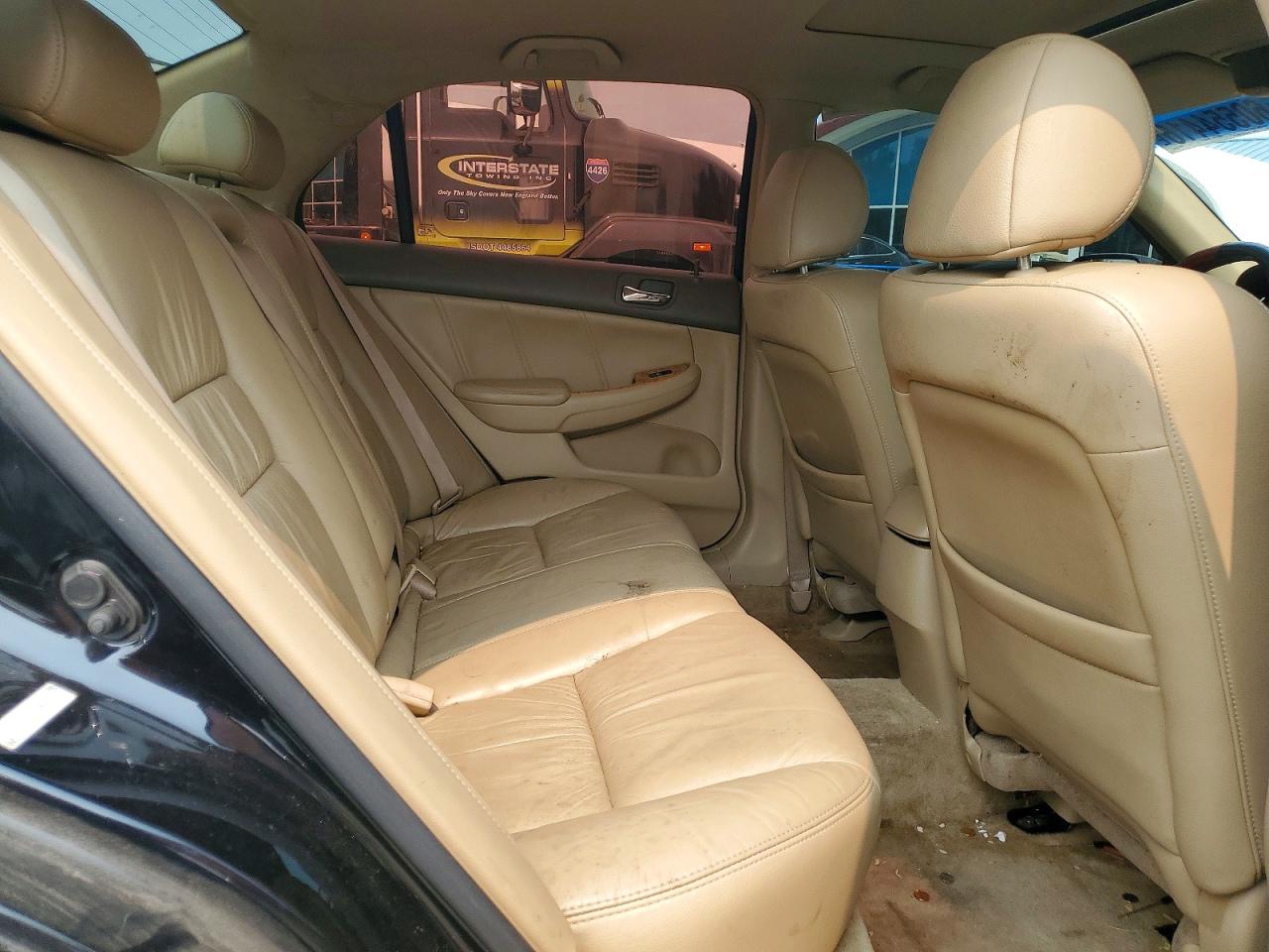2005 Honda Accord Ex Black vin: 1HGCM66585A048856