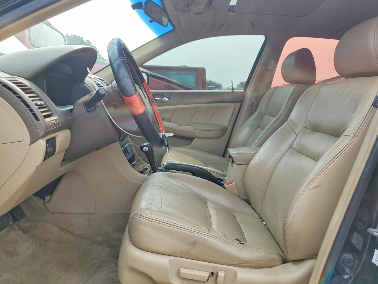 2005 Honda Accord Ex Black vin: 1HGCM66585A048856