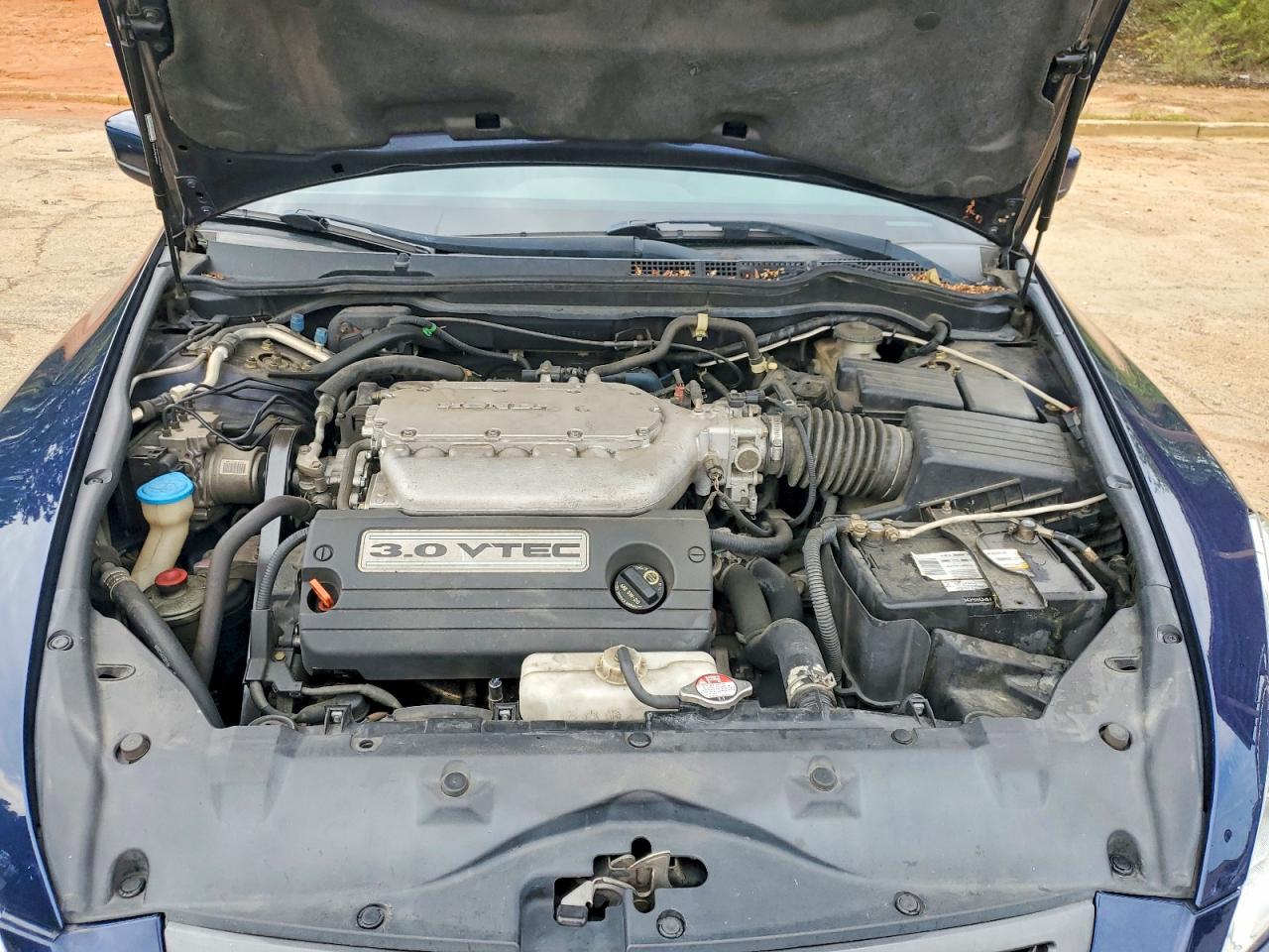 2005 Honda Accord Ex Blue vin: 1HGCM66585A058402