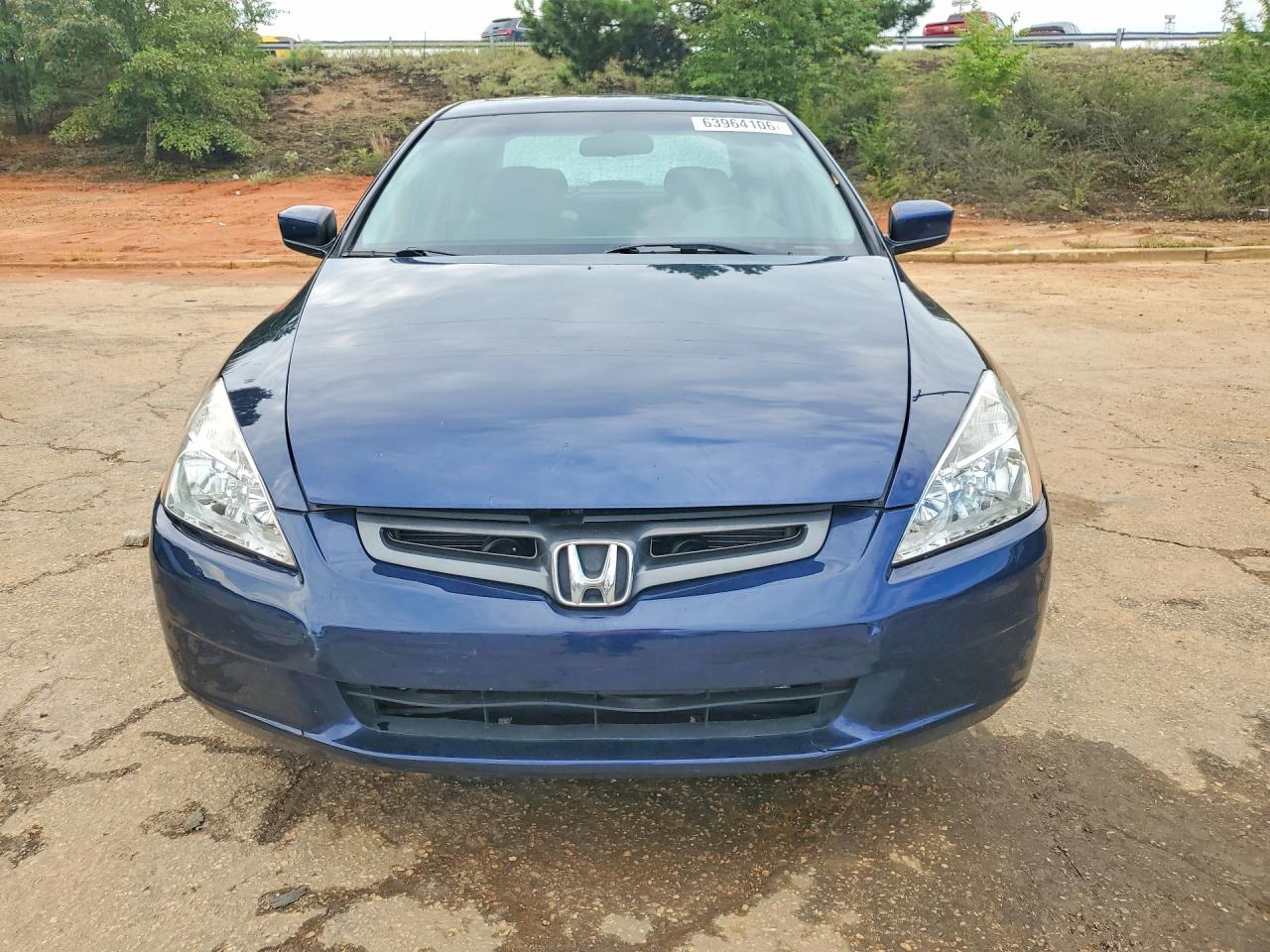 2005 Honda Accord Ex Blue vin: 1HGCM66585A058402