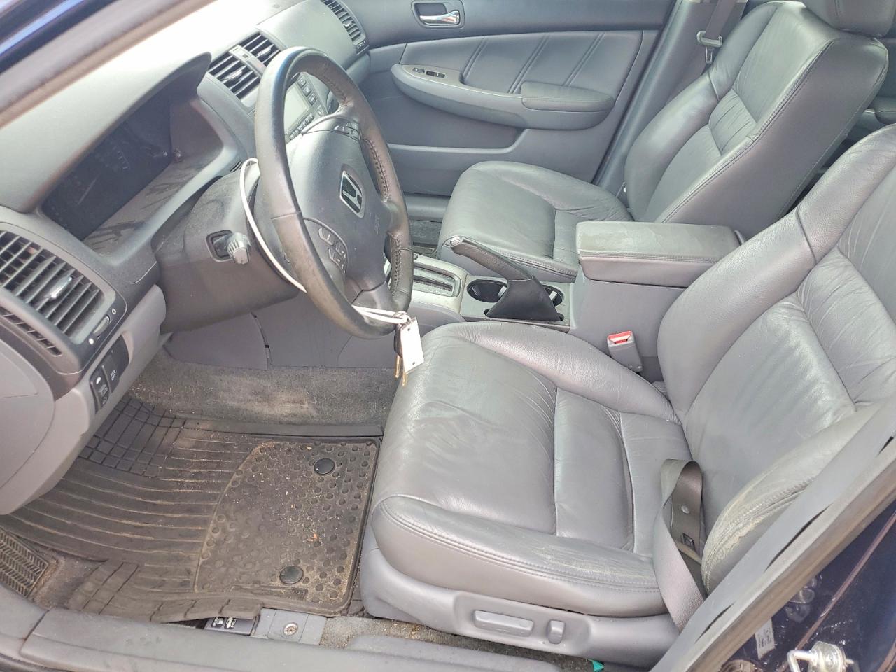 2005 Honda Accord Ex Blue vin: 1HGCM66585A058402