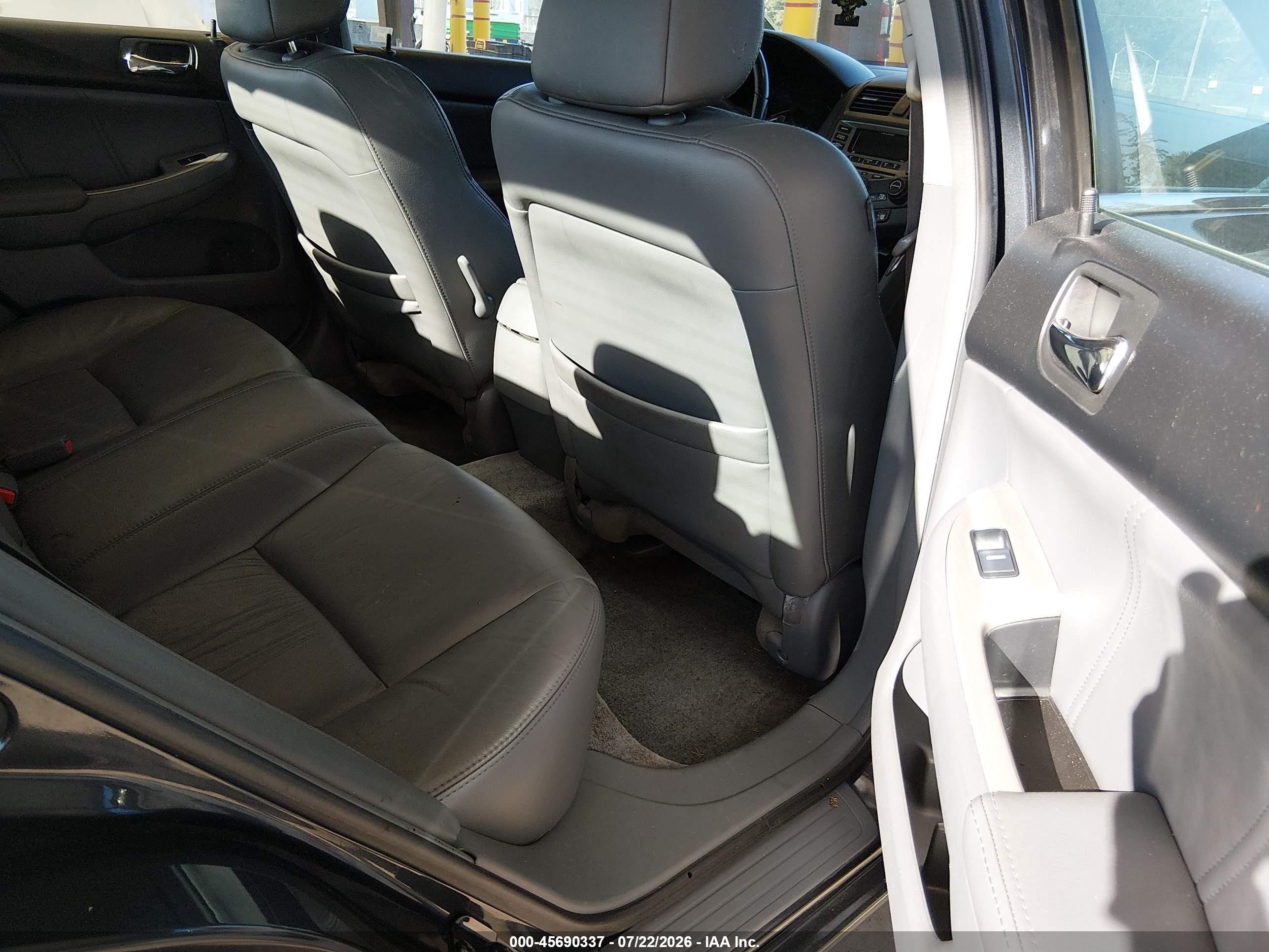 2006 Honda Accord 3.0 Ex Gray vin: 1HGCM66586A001148