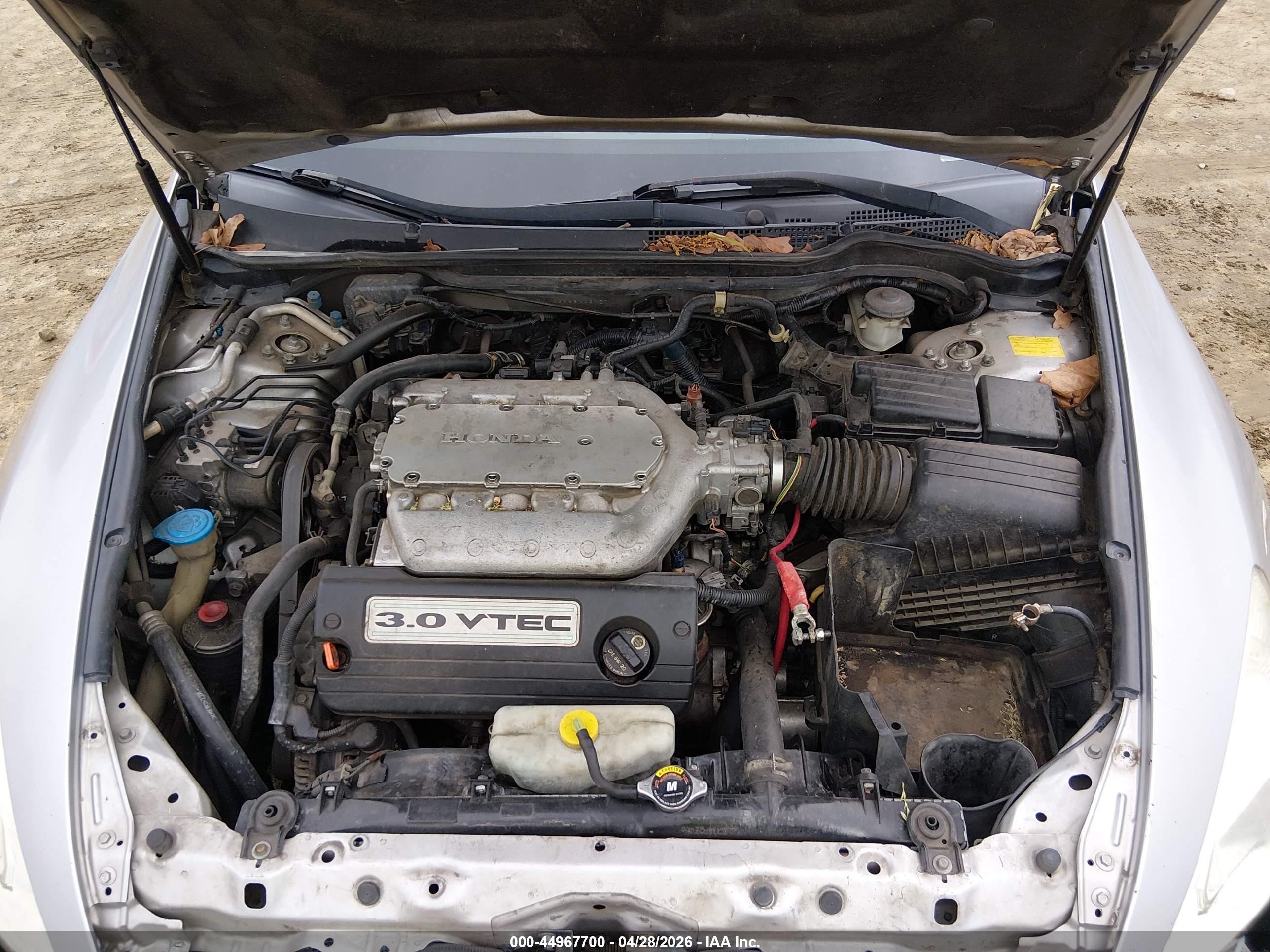 2006 Honda Accord 3.0 Ex Silver vin: 1HGCM66586A021271