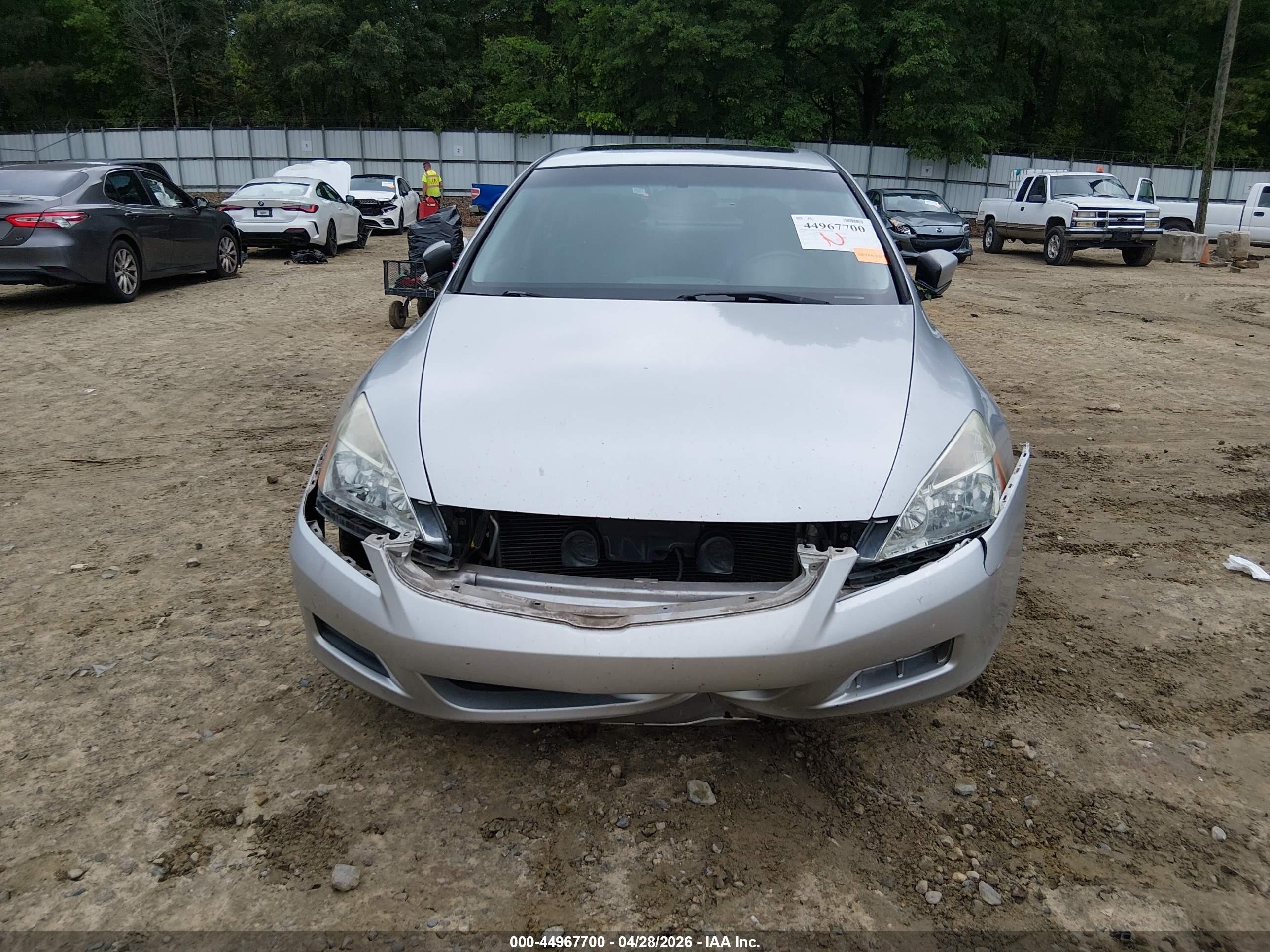 2006 Honda Accord 3.0 Ex Silver vin: 1HGCM66586A021271