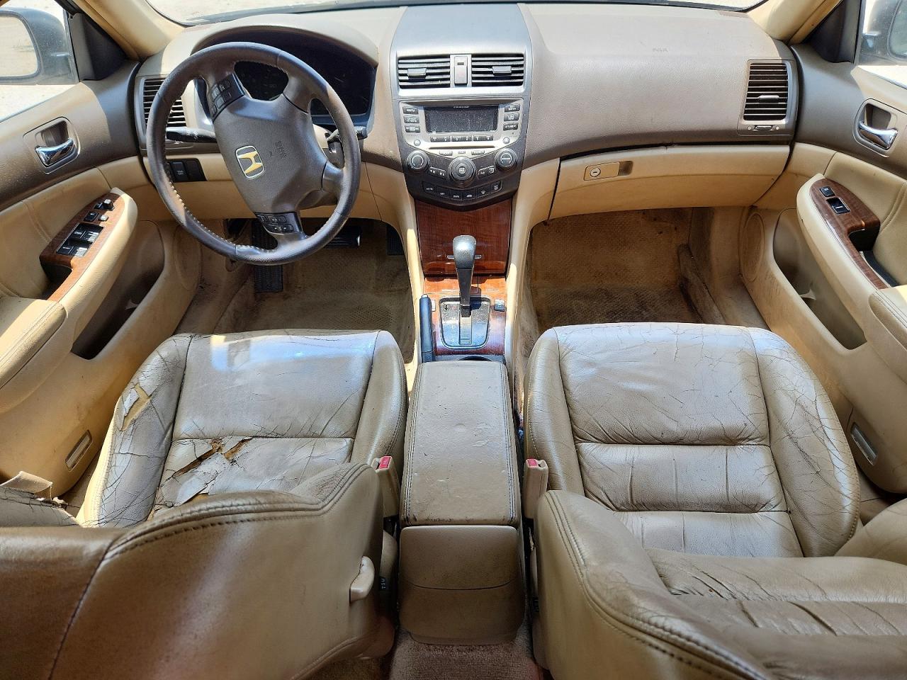 2006 Honda Accord Ex White vin: 1HGCM66586A033887