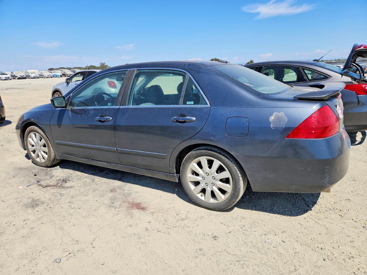 2006 Honda Accord Ex Gray vin: 1HGCM66586A037096