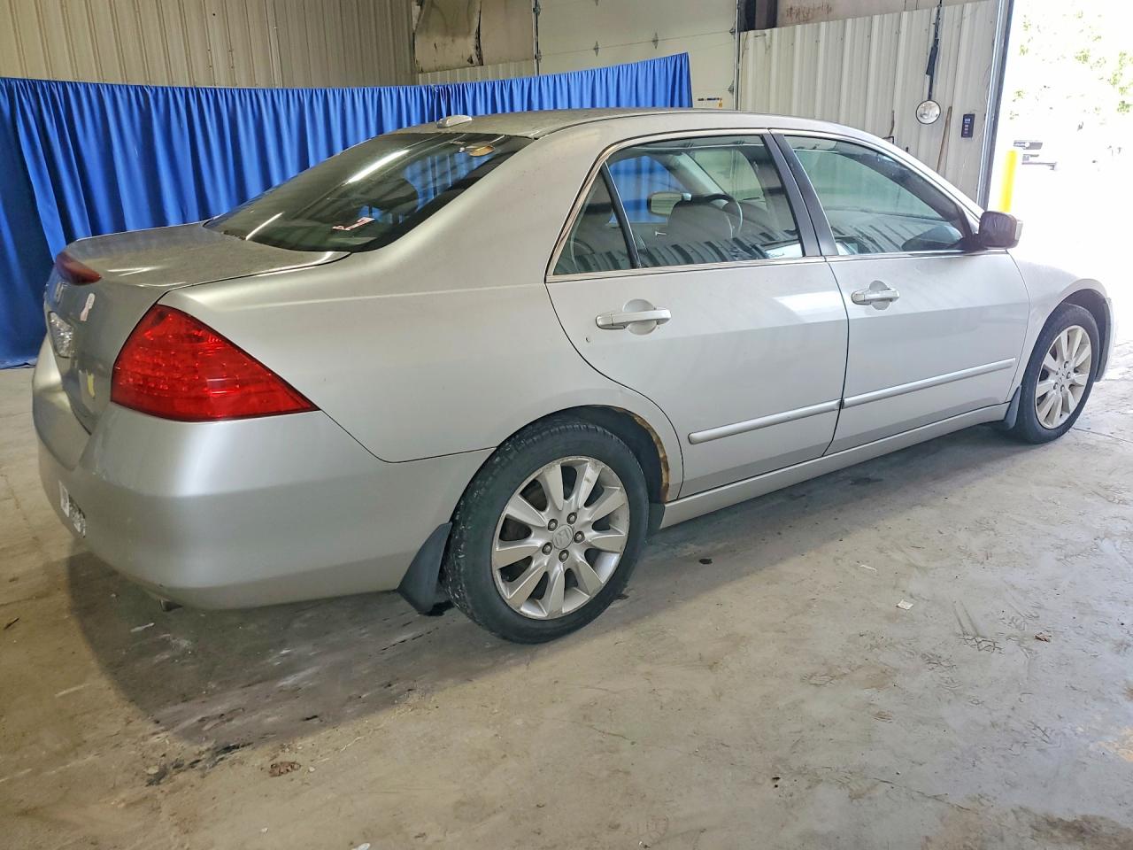 2006 Honda Accord Ex Silver vin: 1HGCM66586A037308