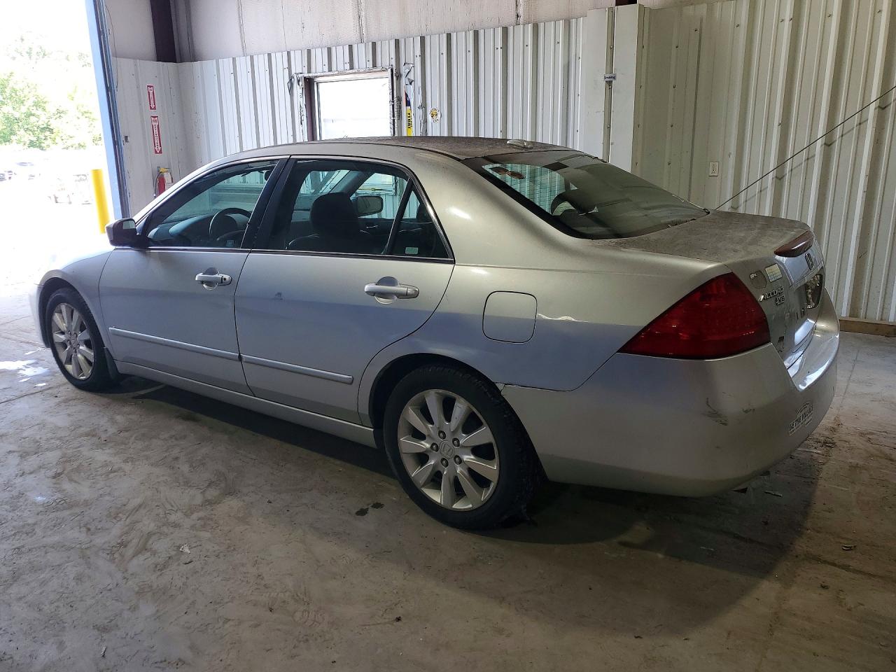 2006 Honda Accord Ex Silver vin: 1HGCM66586A037308