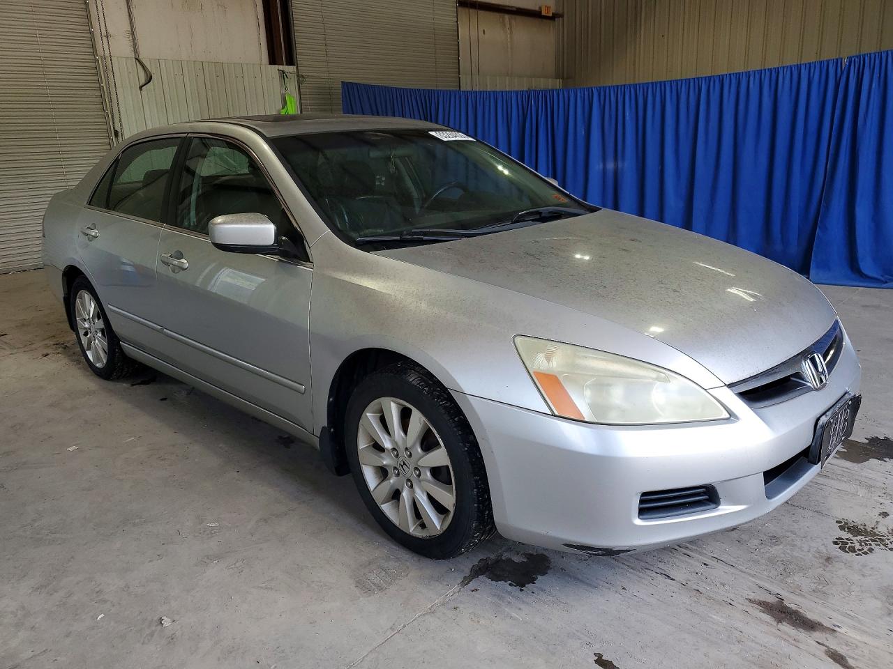 2006 Honda Accord Ex Silver vin: 1HGCM66586A037308