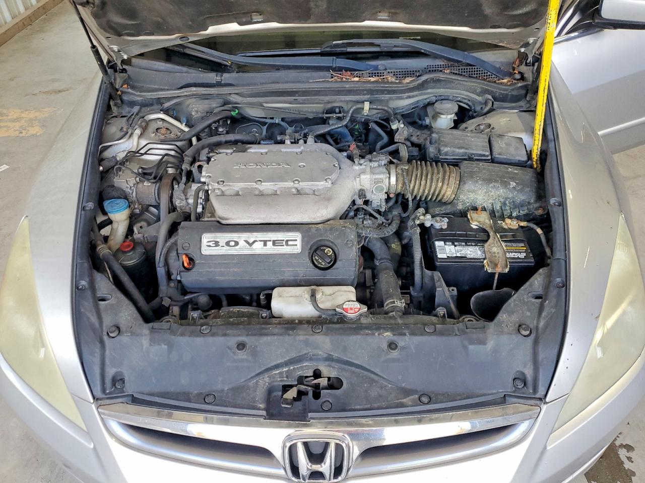 2006 Honda Accord Ex Silver vin: 1HGCM66586A037308