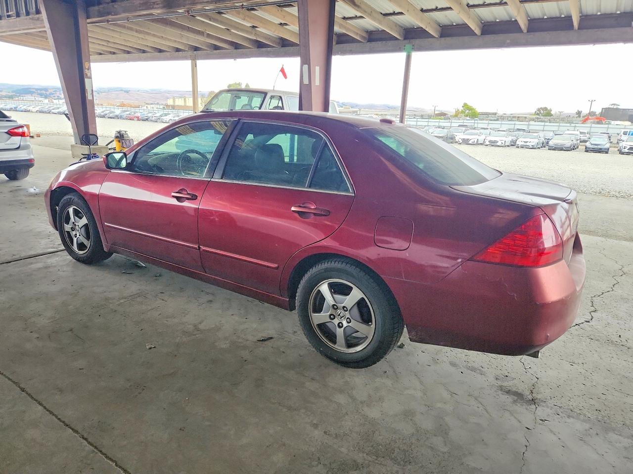 2006 Honda Accord Ex Бордовый vin: 1HGCM66586A046672