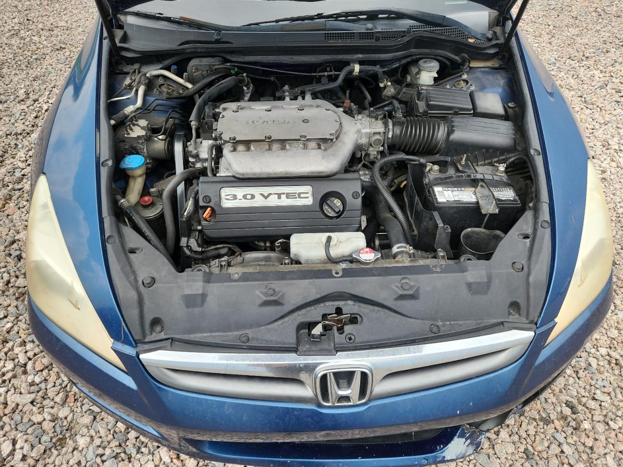 2006 Honda Accord Ex Blue vin: 1HGCM66586A052570
