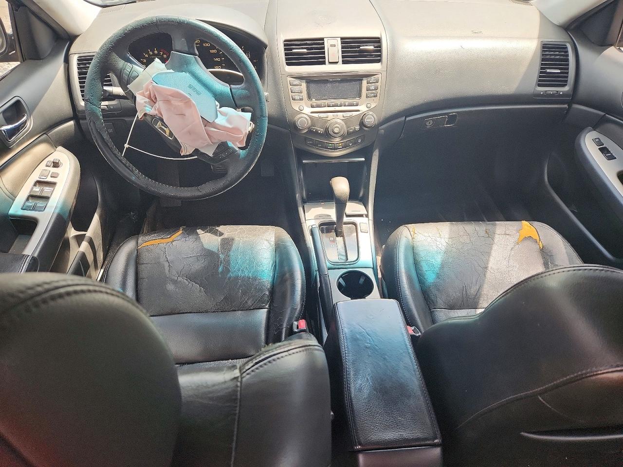 2006 Honda Accord Ex Blue vin: 1HGCM66586A052598