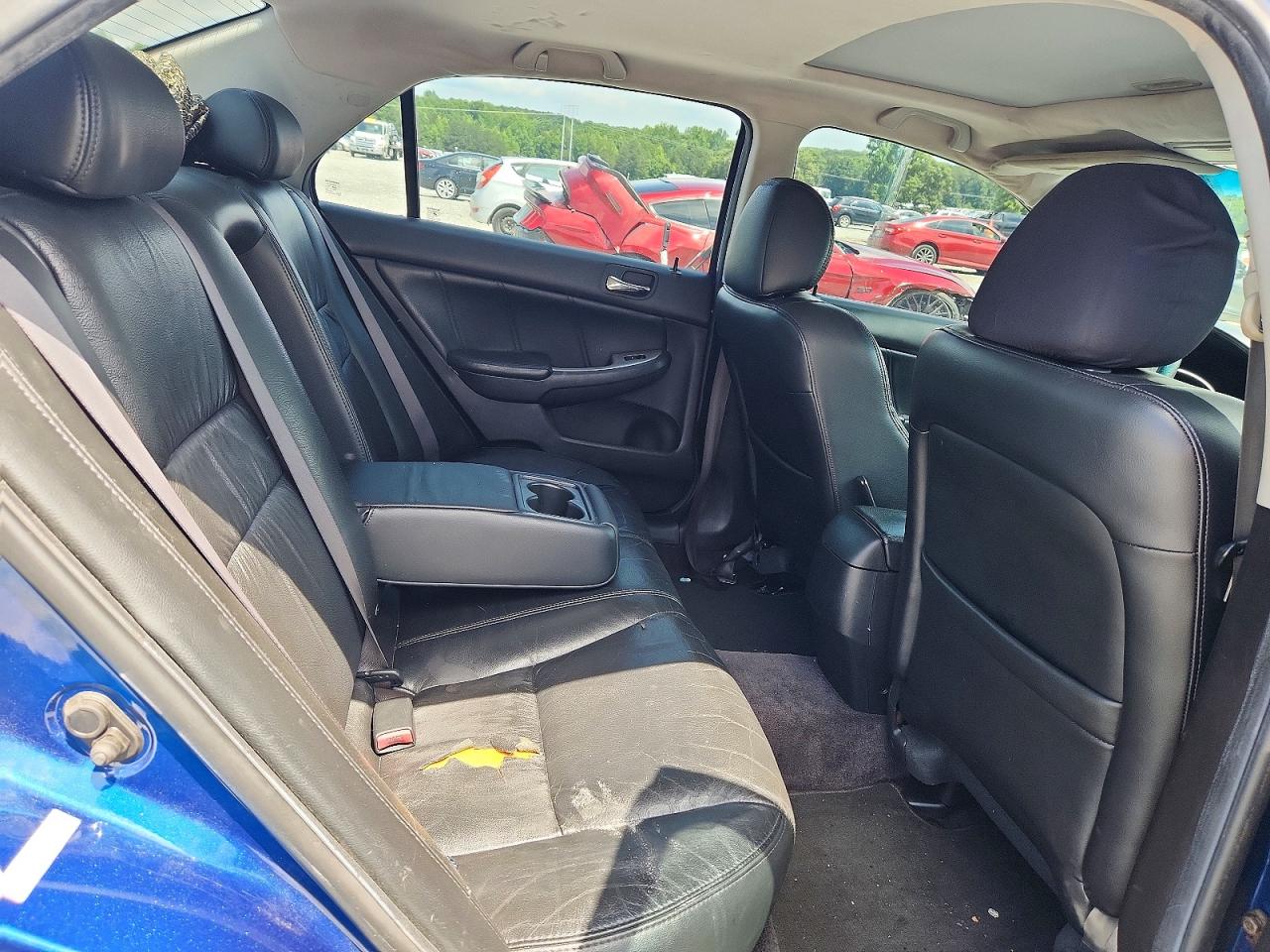 2006 Honda Accord Ex Blue vin: 1HGCM66586A052598