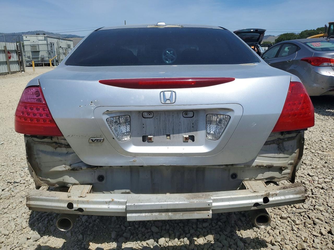 2006 Honda Accord Ex Silver vin: 1HGCM66586A054531