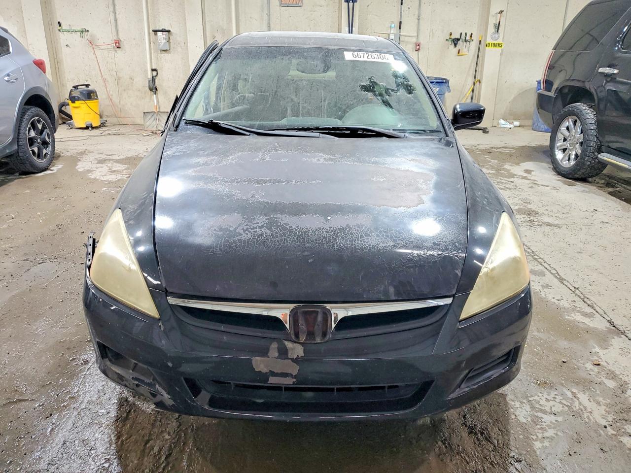 2006 Honda Accord Ex Blue vin: 1HGCM66586A060944