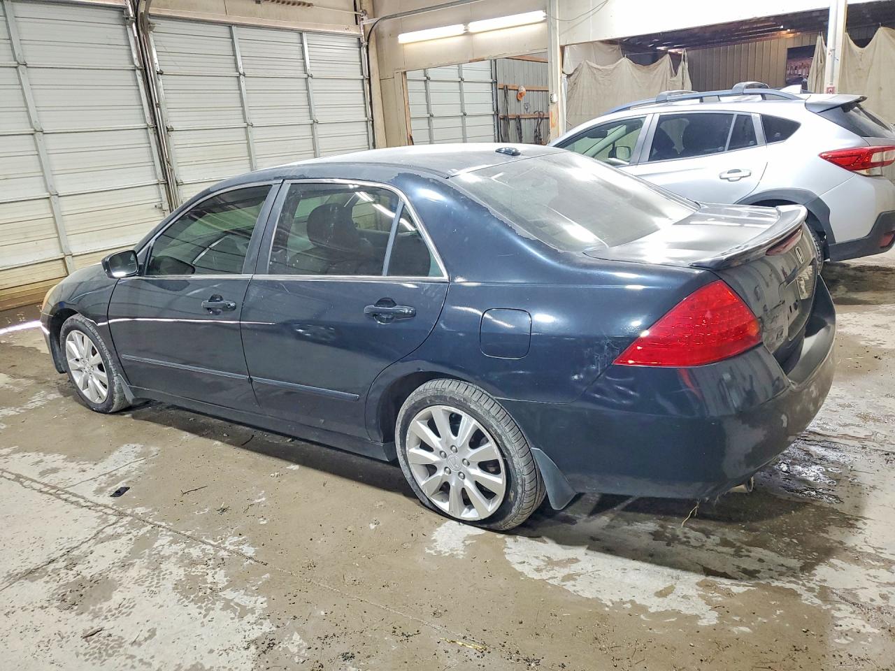 2006 Honda Accord Ex Blue vin: 1HGCM66586A060944
