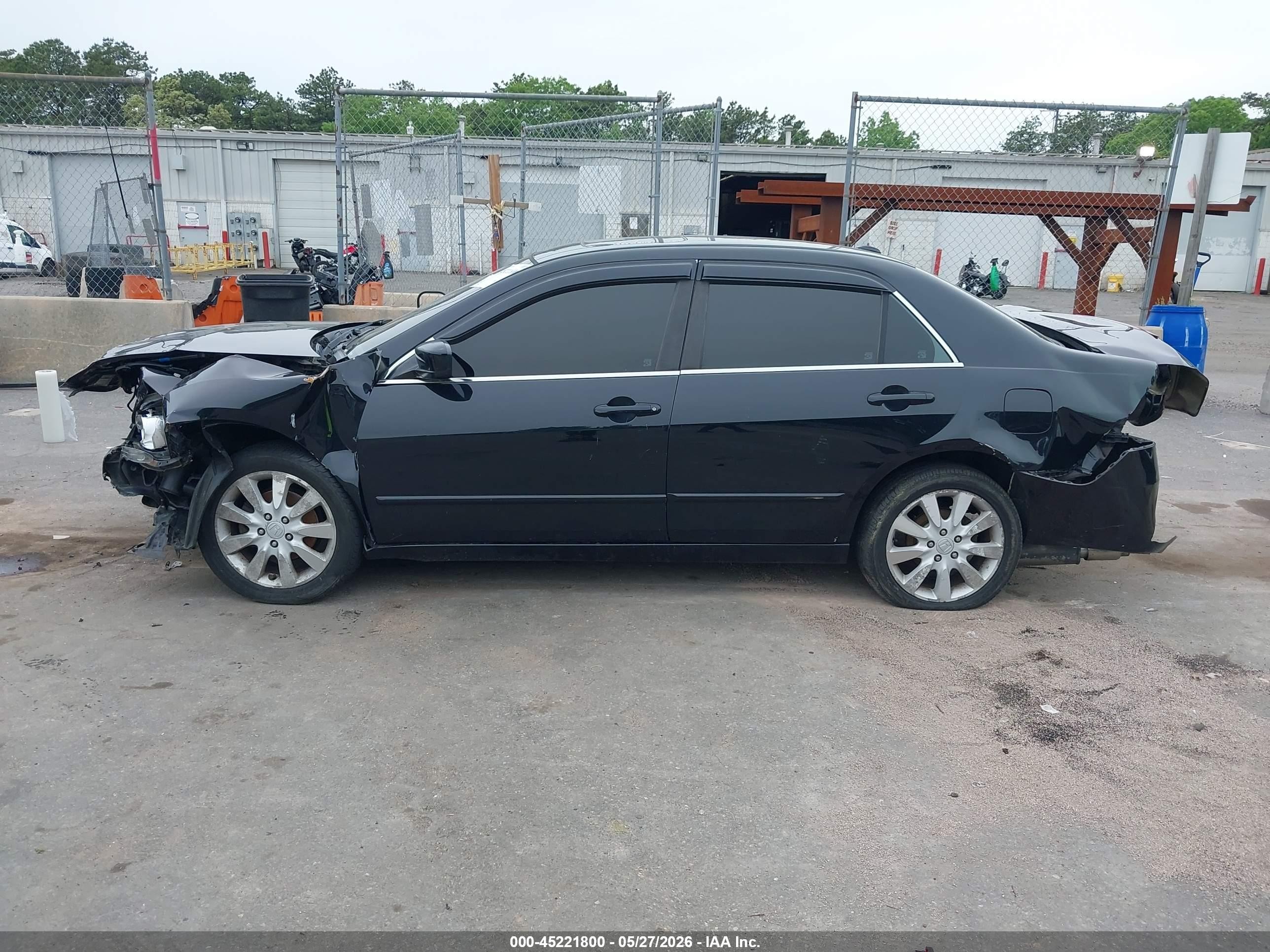 2006 Honda Accord 3.0 Ex Black vin: 1HGCM66586A064024