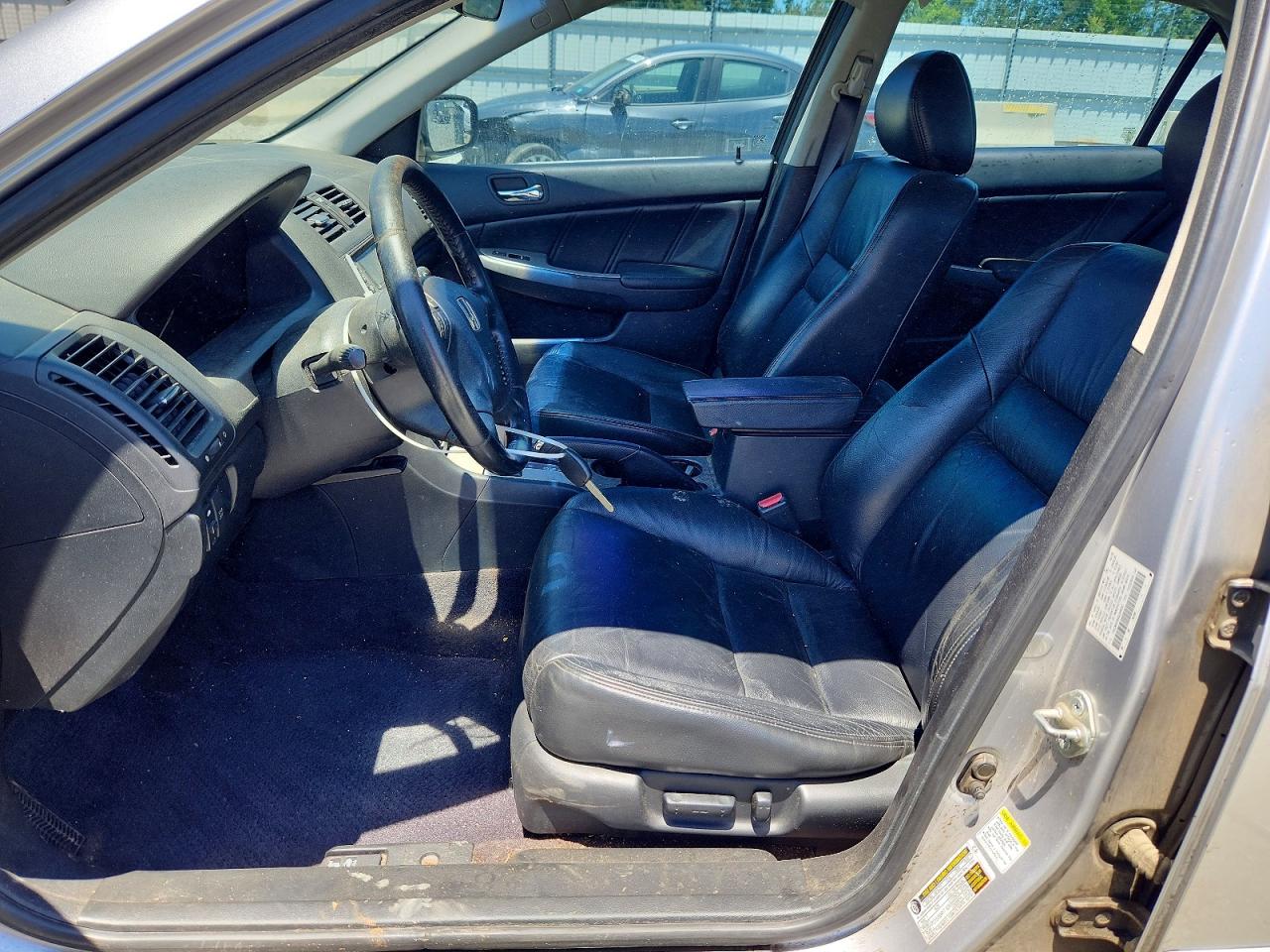 2006 Honda Accord Ex Silver vin: 1HGCM66586A068283