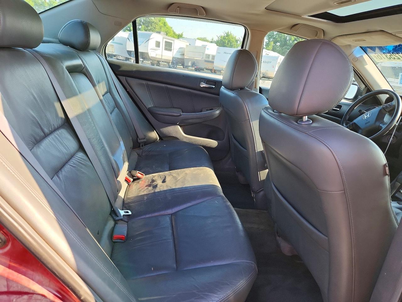 2006 Honda Accord Ex Red vin: 1HGCM66586A071135