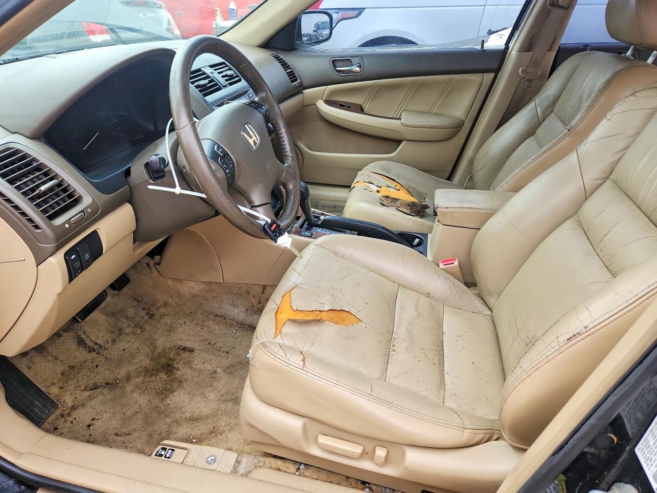 2006 Honda Accord Ex Blue vin: 1HGCM66586A074231