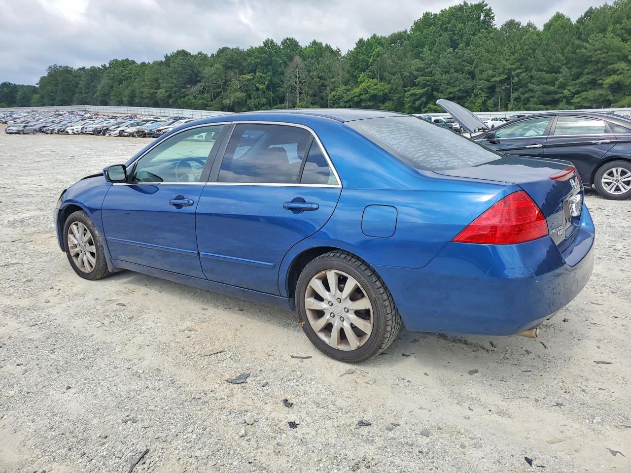 2006 Honda Accord Ex Синий vin: 1HGCM66586A802775