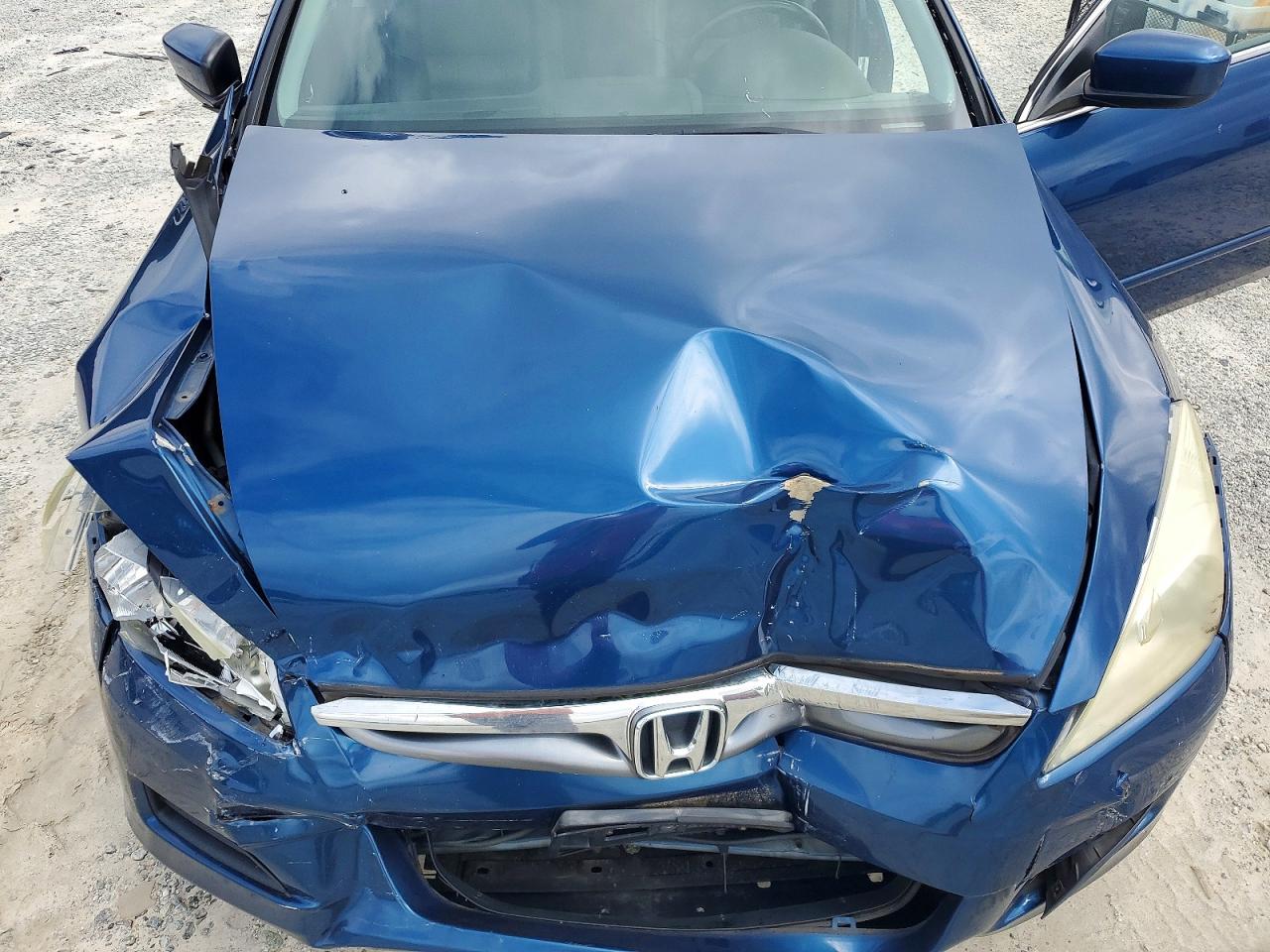2006 Honda Accord Ex Синий vin: 1HGCM66586A802775