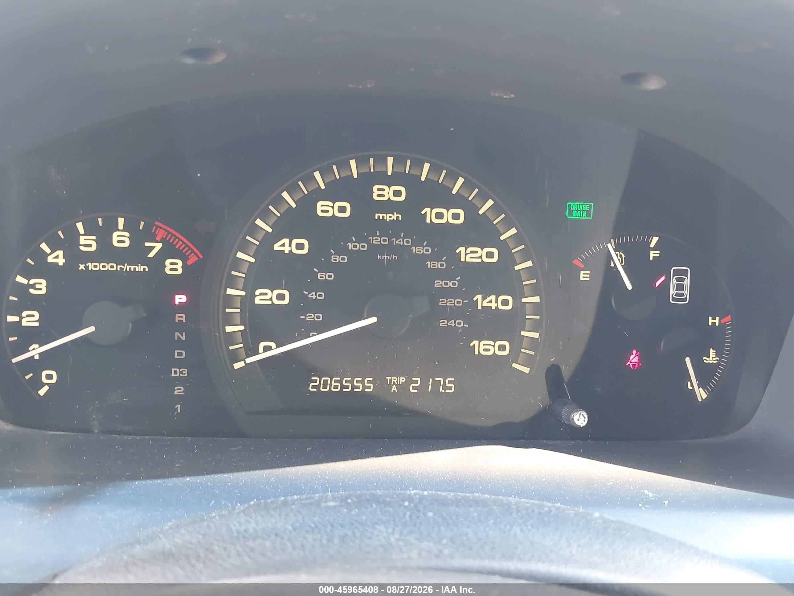 2007 Honda Accord 3.0 Ex Red vin: 1HGCM66587A042851
