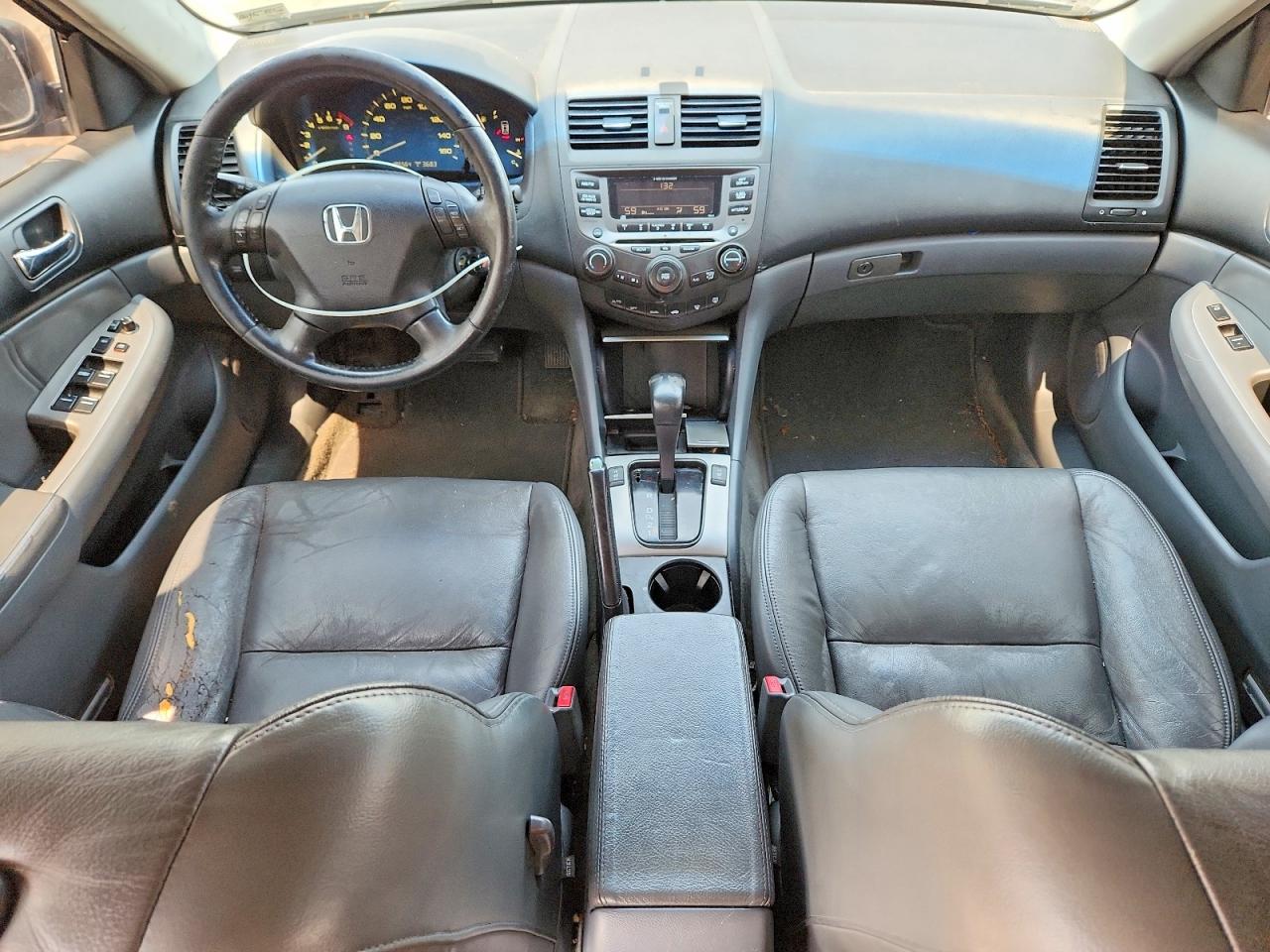 2007 Honda Accord Ex Gray vin: 1HGCM66587A051324