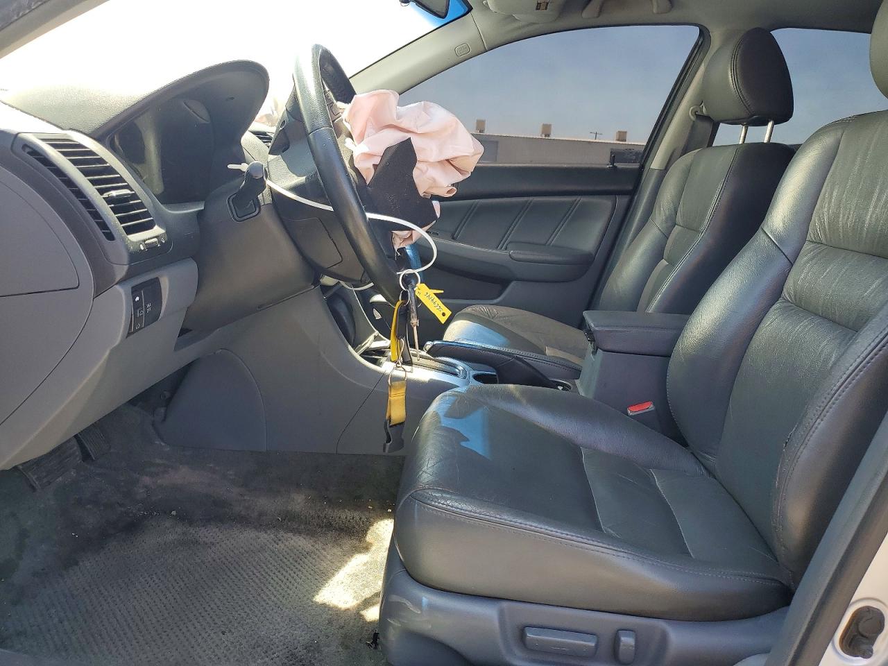 2007 Honda Accord Ex Silver vin: 1HGCM66587A065806