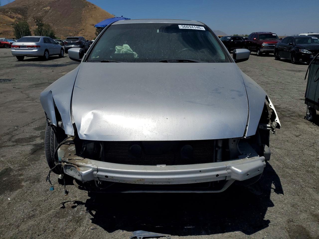 2007 Honda Accord Ex Silver vin: 1HGCM66587A065806