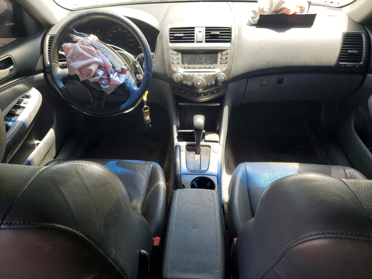 2007 Honda Accord Ex Silver vin: 1HGCM66587A065806