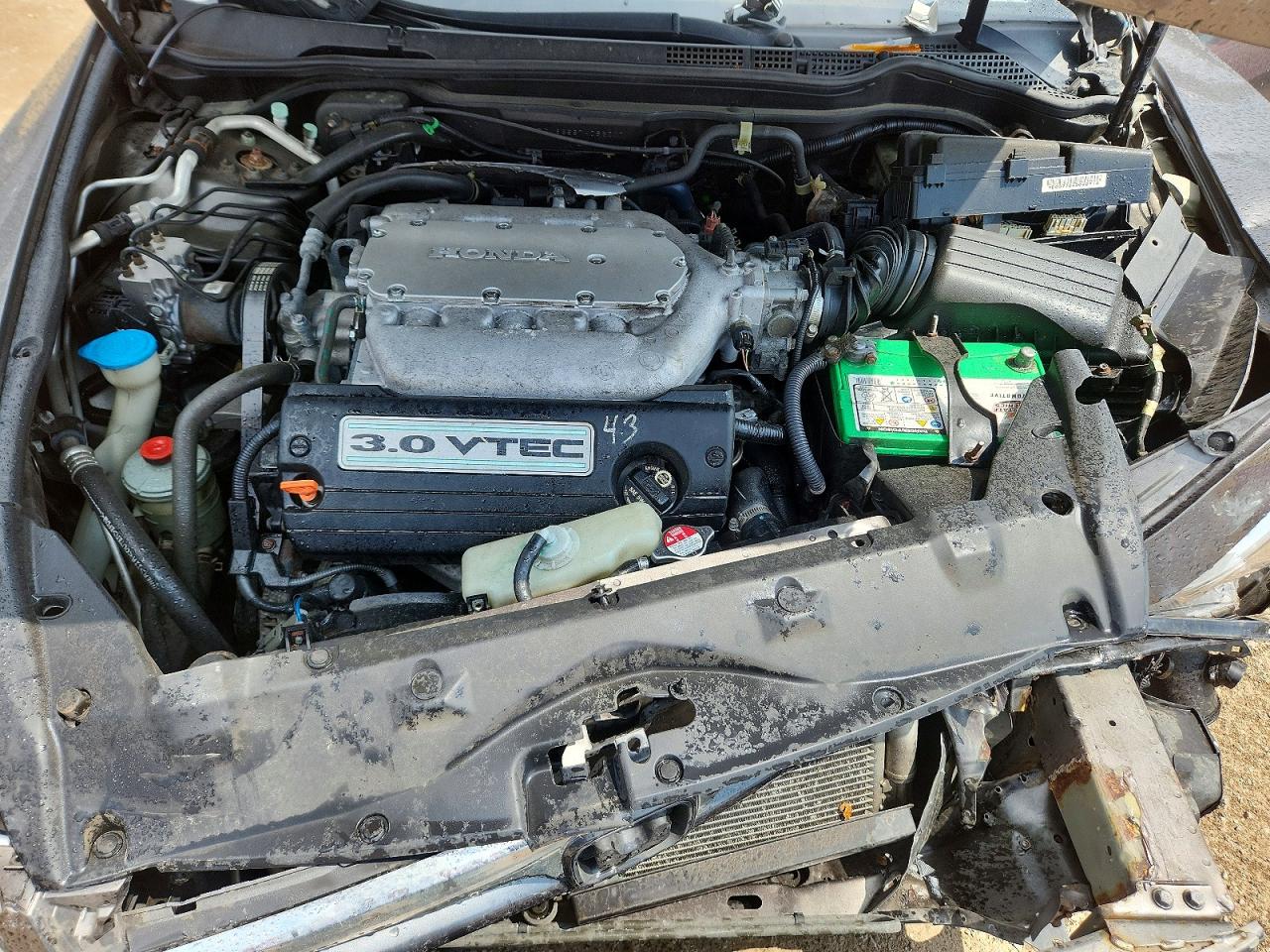 2007 Honda Accord Ex Gray vin: 1HGCM66587A082007